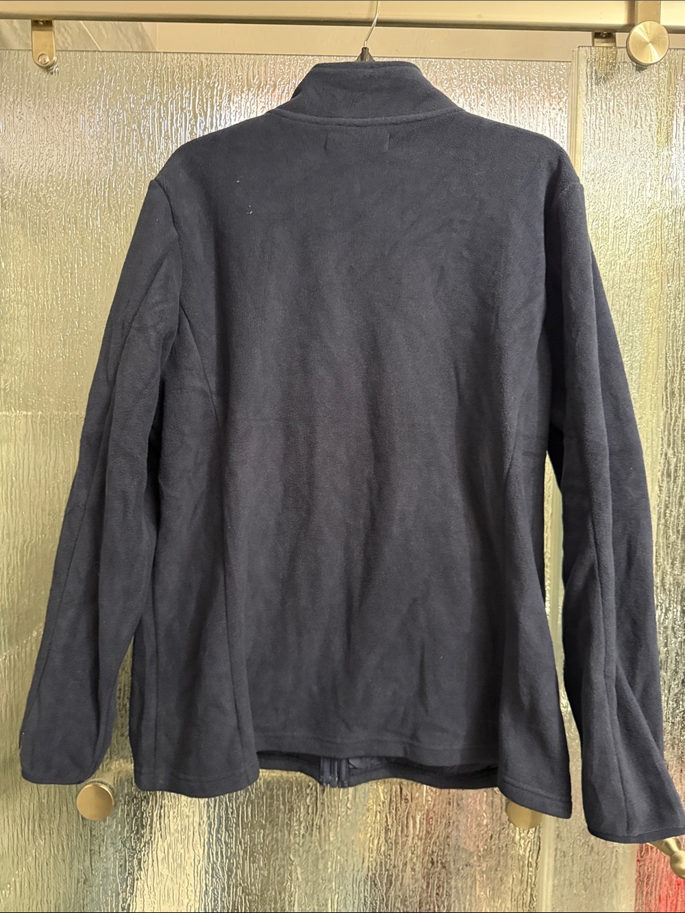 Navy Full-Zip Fleece Jacket - Picture 4 of 4